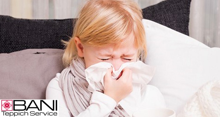 Allergie gegen Maschinenteppich + Symptome und Behandlung